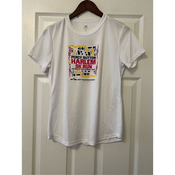 NEW BALANCE NYRR 2024 PERCY SUTTON 5K T-SHIRT - Picture 1 of 9